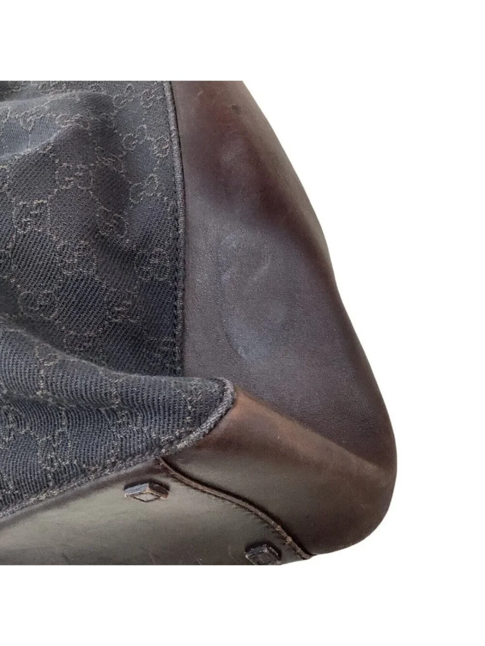 Gucci Tote Bag GG Pattern Brown
